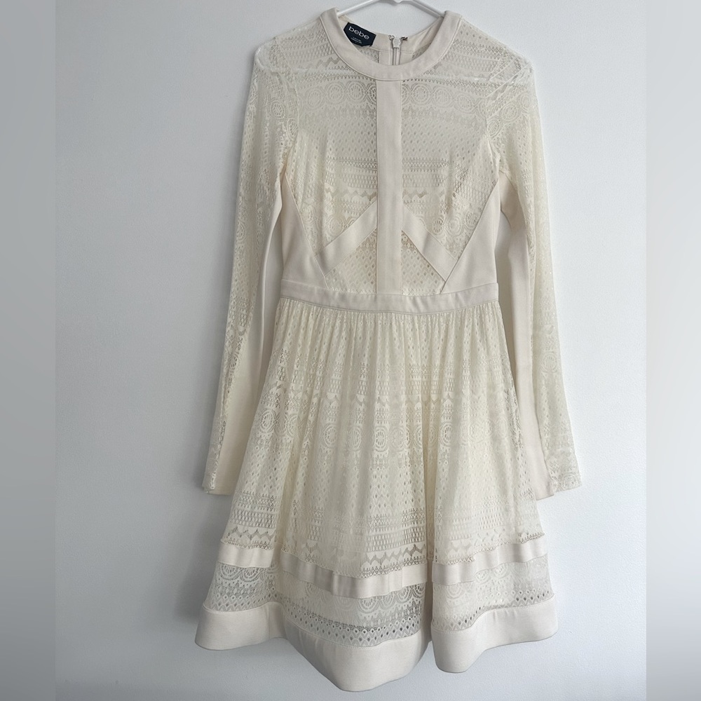 Bebe lace dress